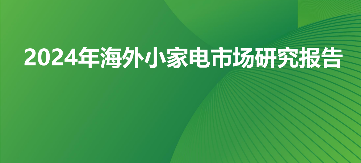 2024年海外小家电市场研究报告