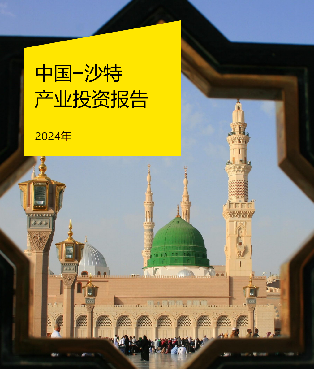 2024中国-沙特产业投资报告
